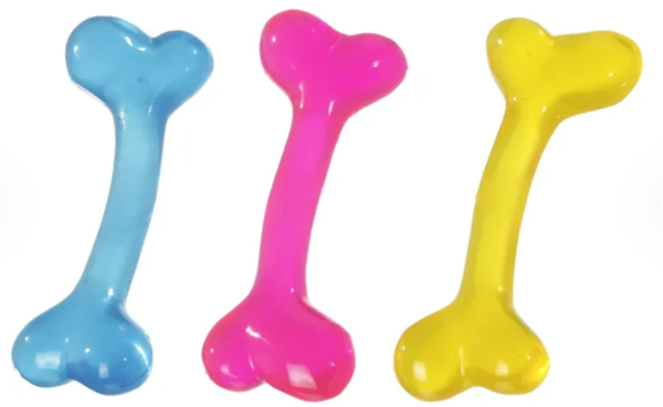 Jouet en forme d’os TPR, Flottant