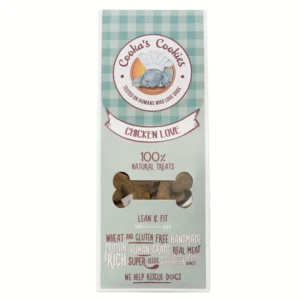 Friandises POULET forme cœur – COOKA’S COOKIES